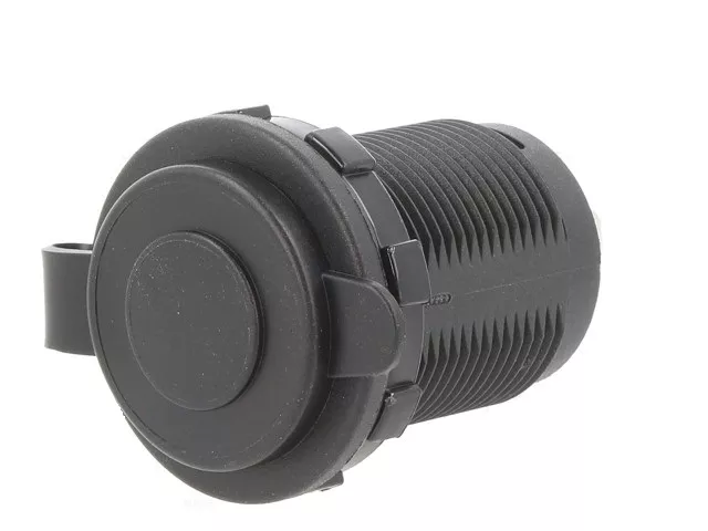 Priza auto brichetă panou 12-24V DC 20A SCI, adaptor cu LED, montare înșurubare, neagră [2]