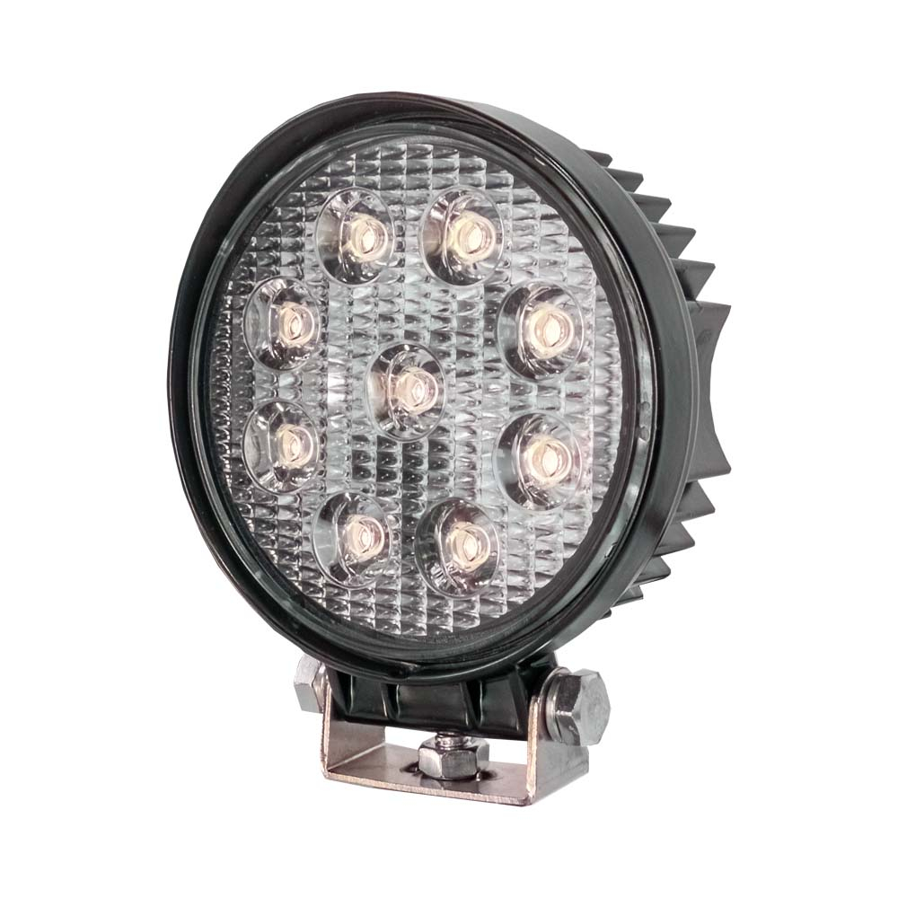 Proiector LED Auto Off Road 27W 9SMD 2000lm 127.5x115x55mm 12-32V CLL010 Carguard – IoElectronice.ro [1]