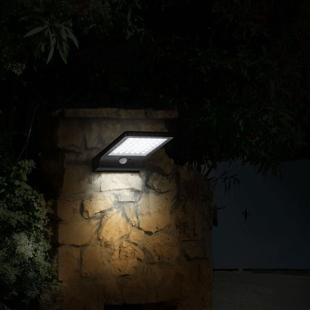 Proiector solar de perete cu senzor de mișcare 300lm lumină rece Modee ML-WS107 – IoElectronice.ro [5]