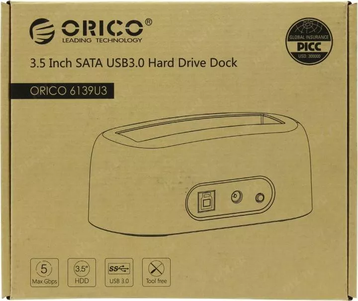 Rack HDD 2.5 3.5 inch USB 3.0 transparent cu docking station Orico – IoElectronice.ro [6]