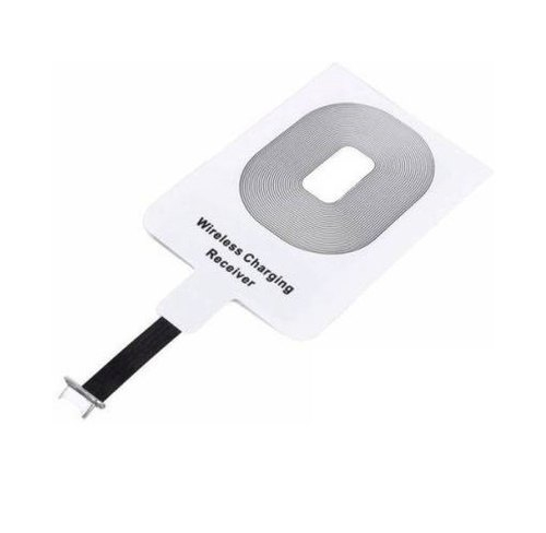 Receptor wireless Qi pentru iPhone Apple – Încărcare rapidă și sigură cu adaptor Lightning Choetech WP-IP-301WH [2]