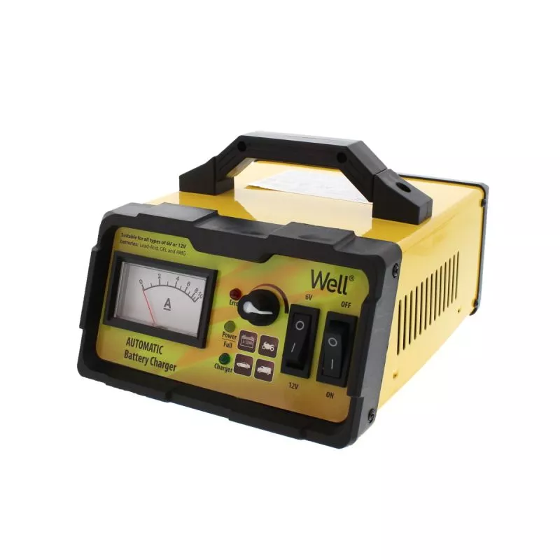 Redresor Acumulatori Plumb-Acid, Gel și AGM 6V/12V, 10A, IP20 – Încărcare Sigură 5-120Ah [1]