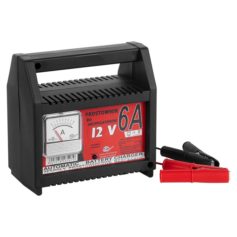 Redresor auto THR 547 12V 6A pentru încărcare baterii 34-70Ah – Siguranță și performanță garantată [1]