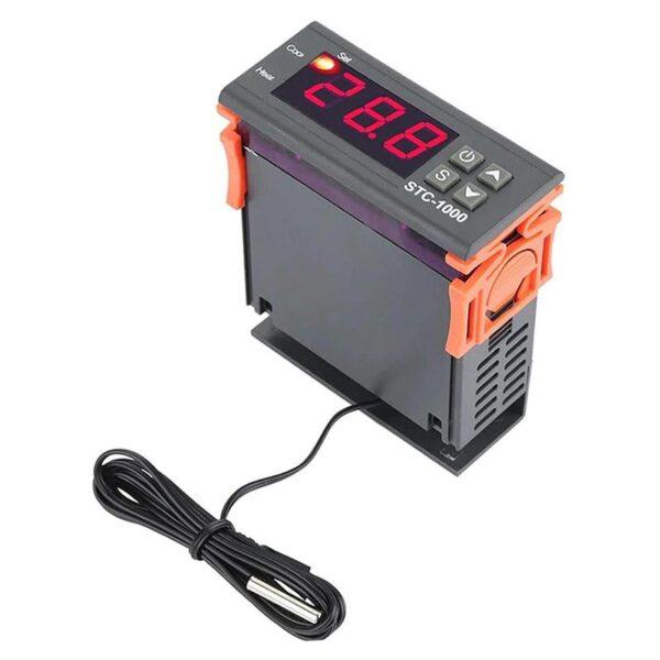 Regulator de temperatură STC-1000 cu senzor NTC, control precis pentru încălzire și răcire, 230V, LCD mare [7]