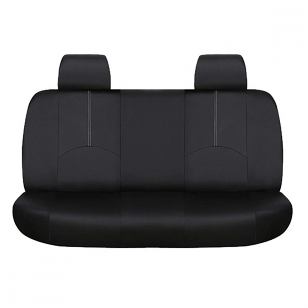 Set 11 Huse Auto din Piele Ecologică Negru pentru Scaune Universale - Protecție și Stil [4]