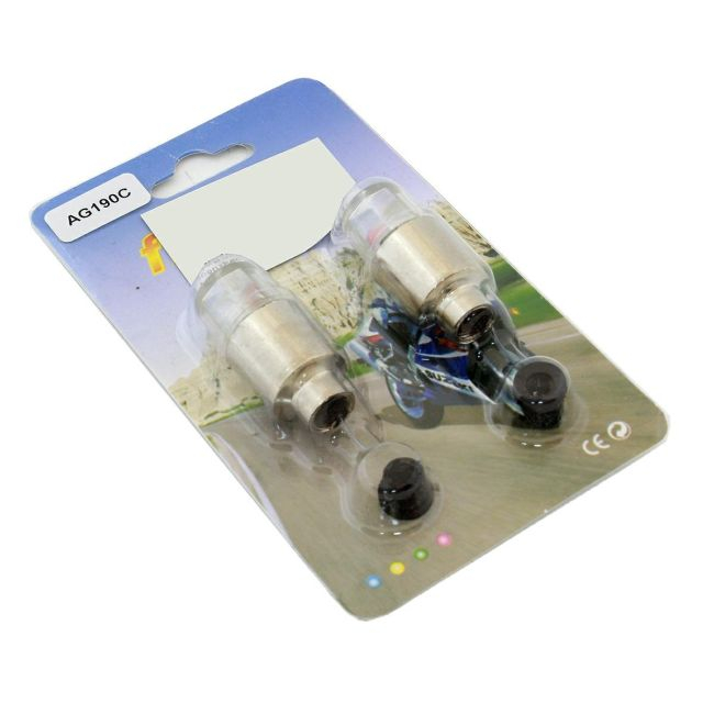 Set 2 Capace LED RGB cu Senzor de Lumina și Mișcare – Vizibilitate și Stil pentru Mașină, Bicicletă sau Motocicletă [3]