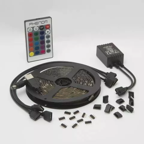 Set bandă LED iluminare fundal TV cu telecomandă 24-38" Phenom – IoElectronice.ro [2]