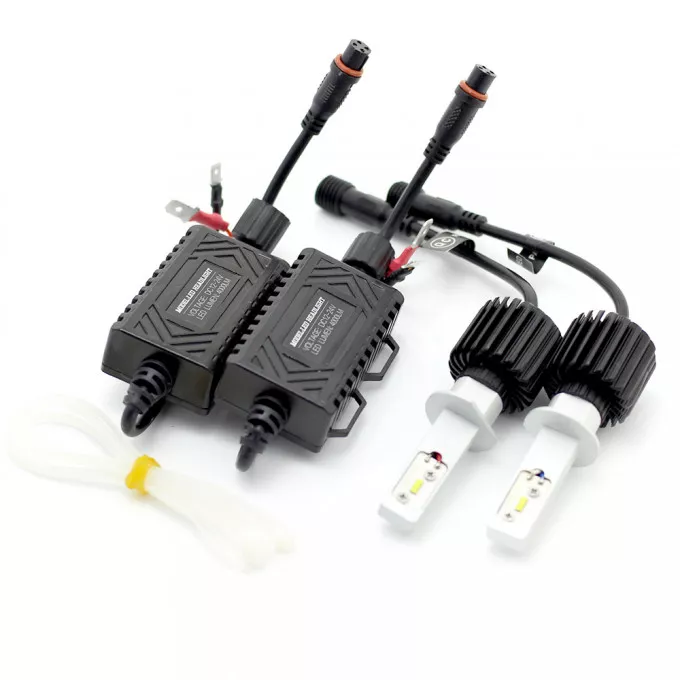 Set becuri LED H1 12-24V 6000K 4000lm 2buc Carguard – IoElectronice.ro [3]