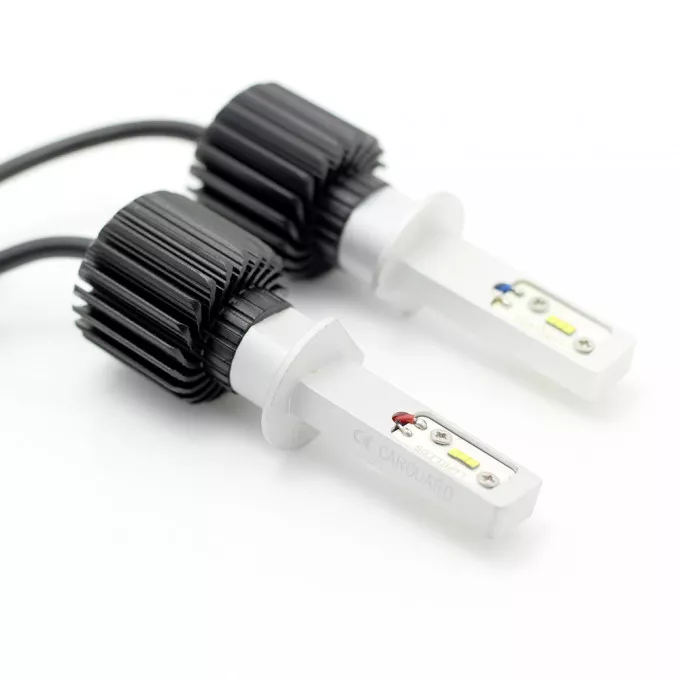 Set becuri LED H1 12-24V 6000K 4000lm 2buc Carguard – IoElectronice.ro [5]