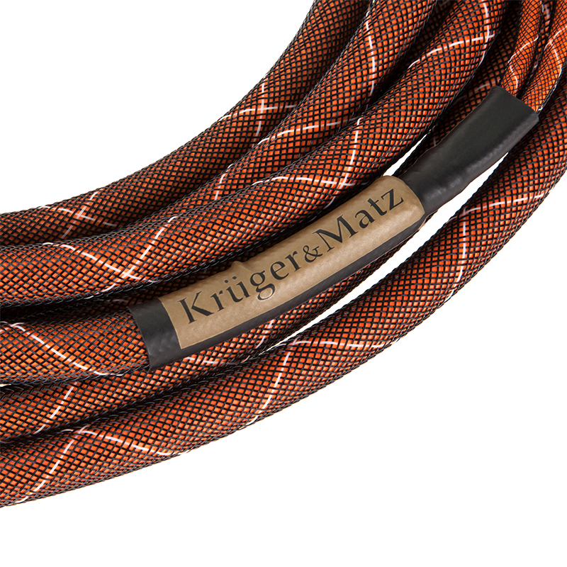 Set cabluri difuzor cu mufe banana 4mm x2 conductor cupru 15AWG 1.6mm2 5m Kruger&Matz KM0335-5M – IoElectronice.ro [3]