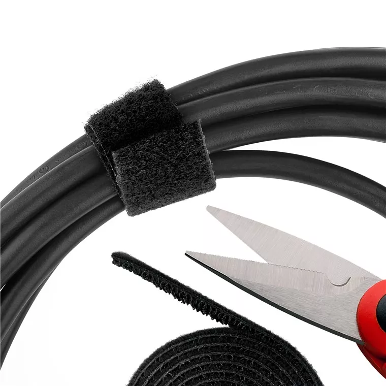 Set de gestionare fixare cabluri 1m negru Goobay [2]