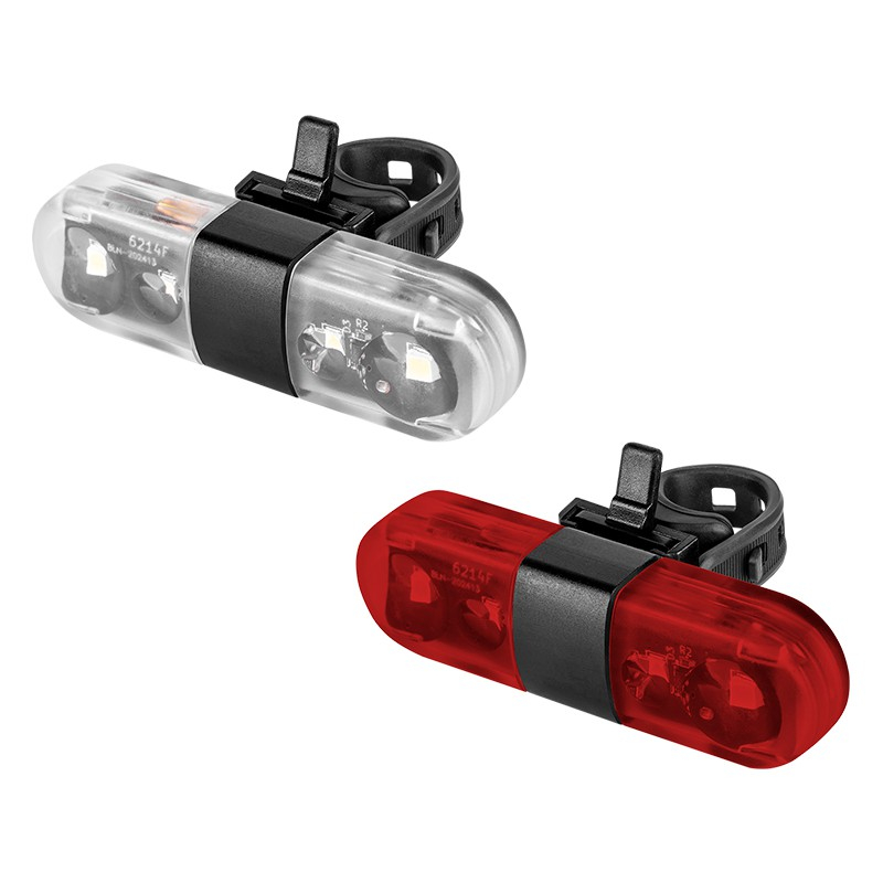 Set Iluminat Bicicletă USB Fata și Spate, Lumină LED Reîncărcabilă, Siguranță și Vizibilitate Sporită [1]