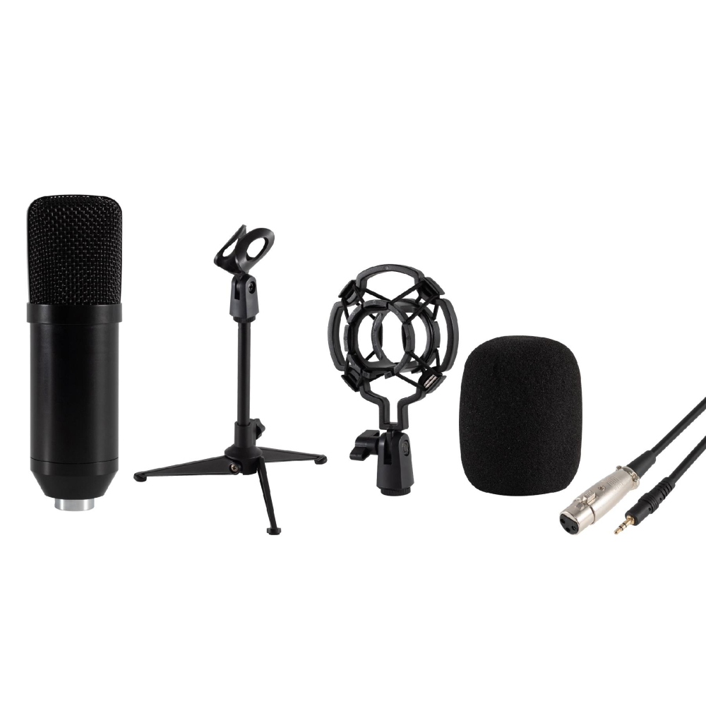 Set microfon profesional de studio tripod cablu XLR-3.5 mm SAL M 12 – IoElectronice.ro [2]