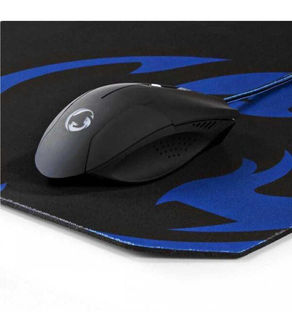 Set Mouse Gaming cu Fir și Mouse Pad 1600 DPI, 6 Butoane, Design Ergonomic Nedis [5]