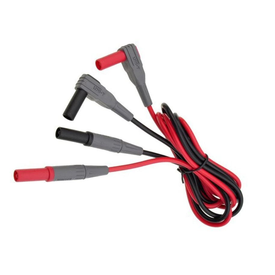 Set sonde de măsură pentru multimetru UNI-T UT-L09, 100cm, 10A, 1000V, mufe în unghi drept, CAT III [2]