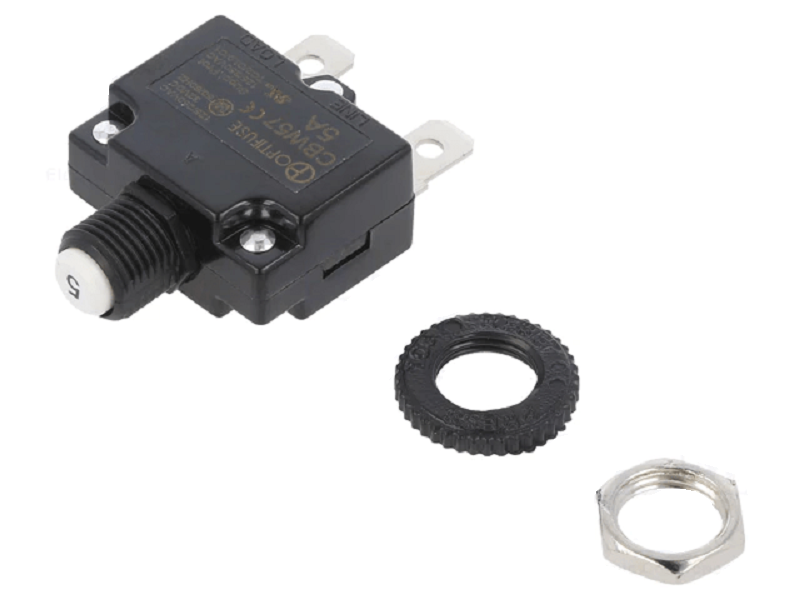 Siguranță termică OPTIFUSE 5A, Imax 1kA, 125V/250V, 32VDC, 50VDC, dimensiuni 29.5x14.6x22.7mm [1]