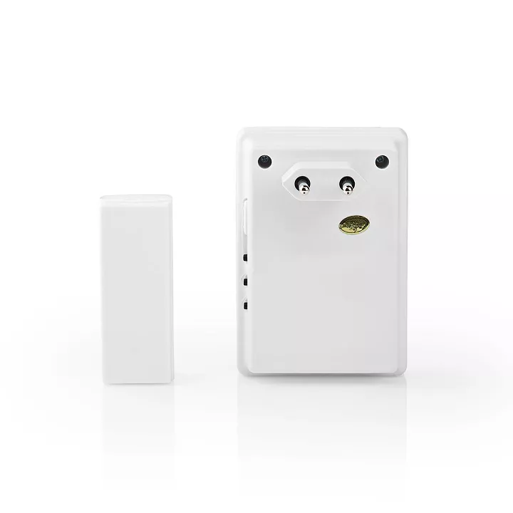 Sonerie fara fir 300m 36 melodii 80dB IP44 alb Nedis - IoElectronice.ro [3]