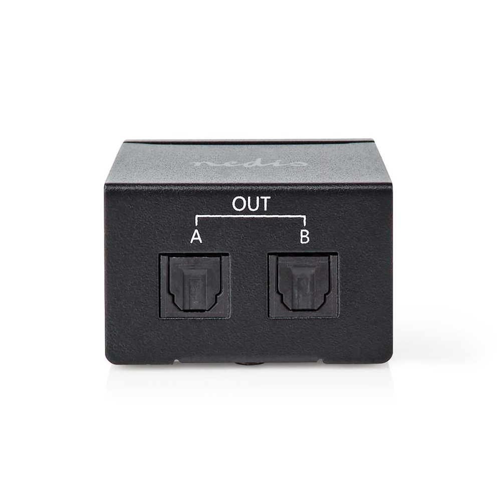Splitter audio optic Toslink 1x la 2x mama, negru, Nedis ASPL2512BK, transfer digital audio fără pierderi, ușor de instalat [4]