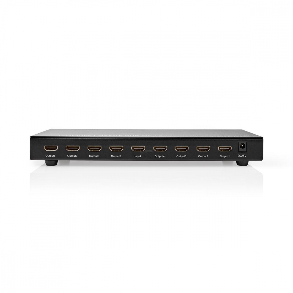Splitter HDMI 4K 8-Porturi Nedis, Dual 1080p/4K@30Hz, Plug & Play, Compatibil cu TV, Monitor, Xbox, PS4 [4]