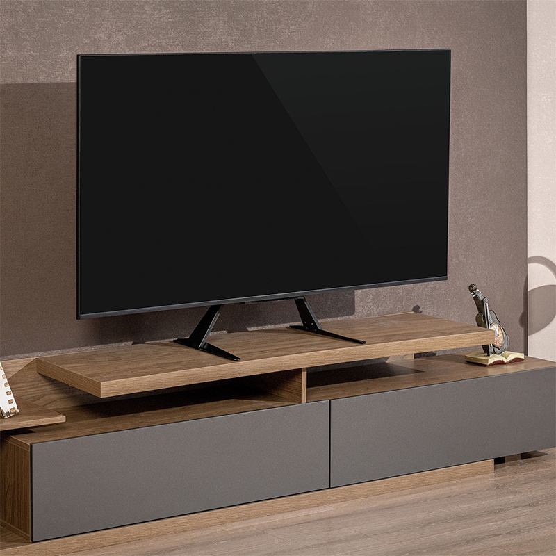 Suport TV LED 23"-75" Kruger&Matz KM1309, până la 40kg, instalare ușoară, compatibil VESA, înălțime reglabilă [12]