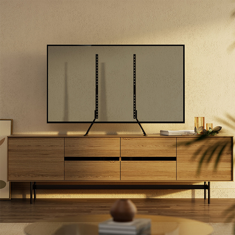 Suport TV LED 23"-75" Kruger&Matz KM1309, până la 40kg, instalare ușoară, compatibil VESA, înălțime reglabilă [10]