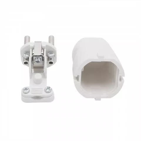 Stecher 250V 50Hz 16A Schuko Tată Alb – IoElectronice.ro [2]