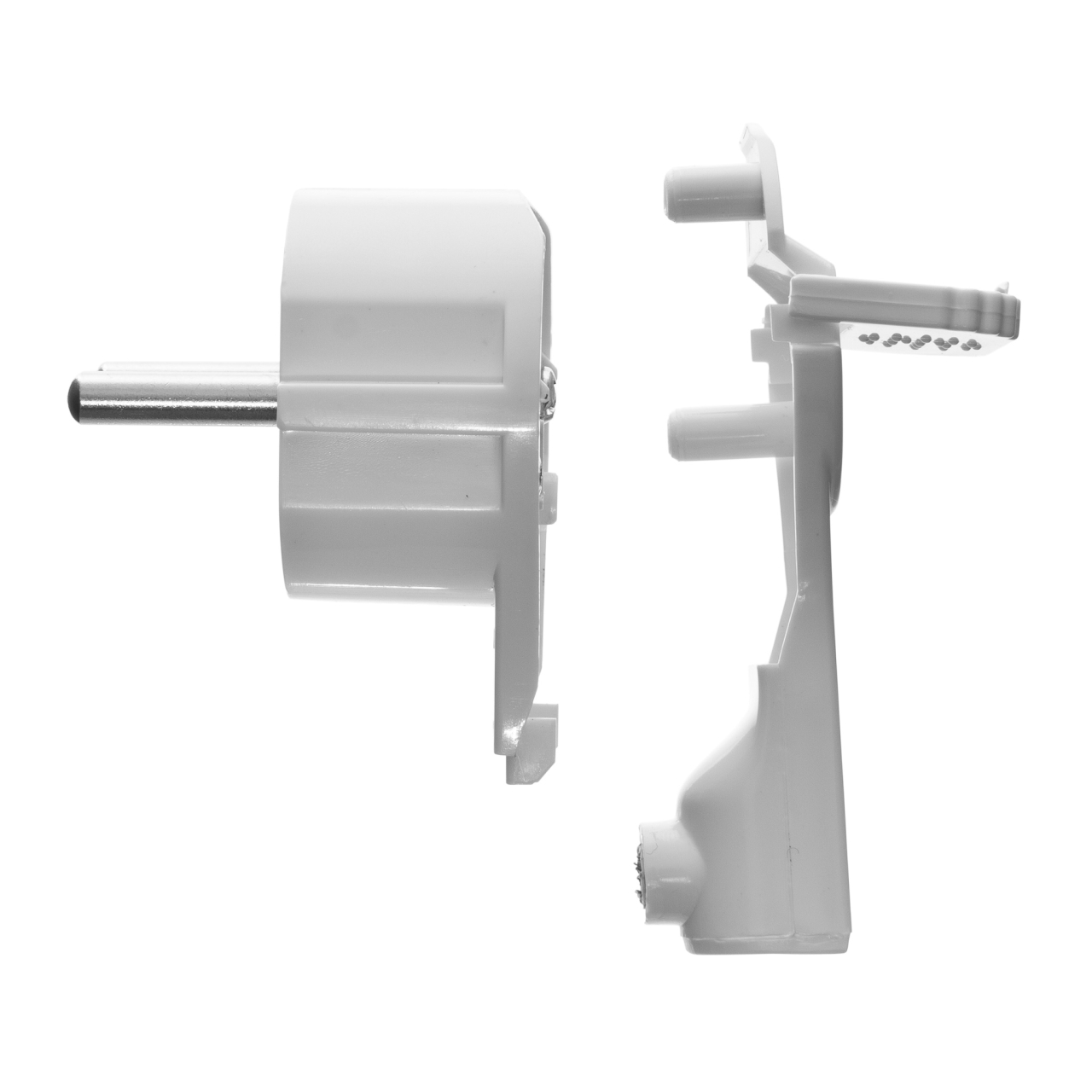 Stecher Shuko ieșire laterală alb cu prindere WT-16UP/WE Plastrol – IoElectronice.ro [4]