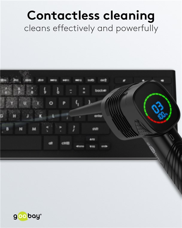 Suflanta de aer mobilă 35000rpm pentru curățare PC, accesorii, electrocasnice, cu baterie reîncărcabilă și 5 duze [5]