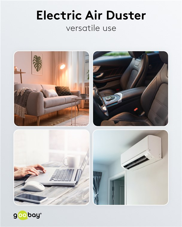 Suflanta de aer mobilă 35000rpm pentru curățare PC, accesorii, electrocasnice, cu baterie reîncărcabilă și 5 duze [4]