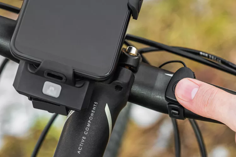 Suport de telefon pentru bicicletă 3in1 XT50 KRUGER&MATZ cu powerbank, iluminare LED și claxon pentru siguranță maximă [9]