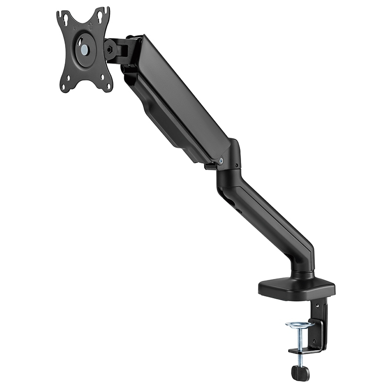 Suport monitor VESA 75x75/100x100, reglabil, pentru ecrane 13-27 inch, Cabletech UCH0208-1, negru [13]