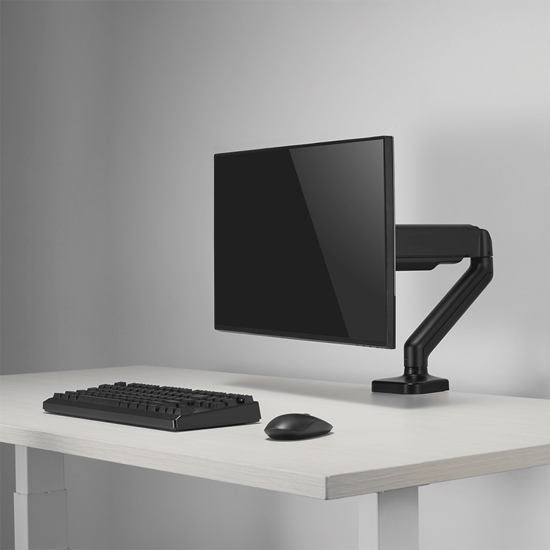 Suport monitor VESA 75x75/100x100, reglabil, pentru ecrane 13-27 inch, Cabletech UCH0208-1, negru [5]