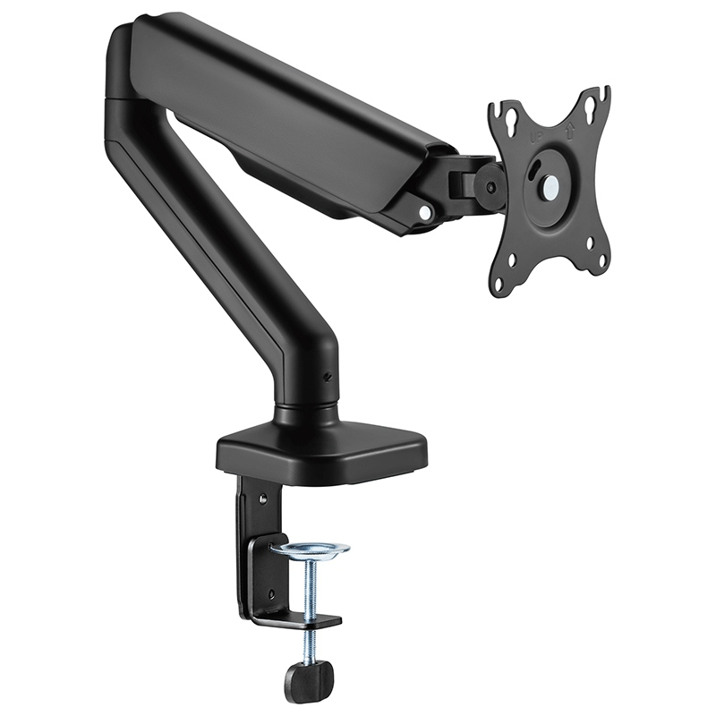 Suport monitor VESA 75x75/100x100, reglabil, pentru ecrane 13-27 inch, Cabletech UCH0208-1, negru [12]