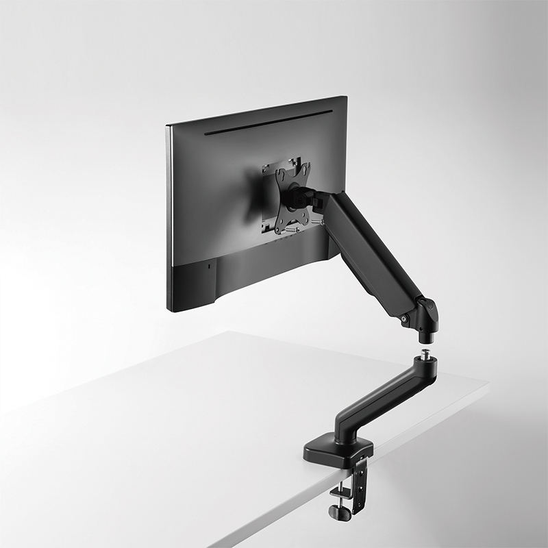 Suport monitor VESA 75x75/100x100, reglabil, pentru ecrane 13-27 inch, Cabletech UCH0208-1, negru [4]