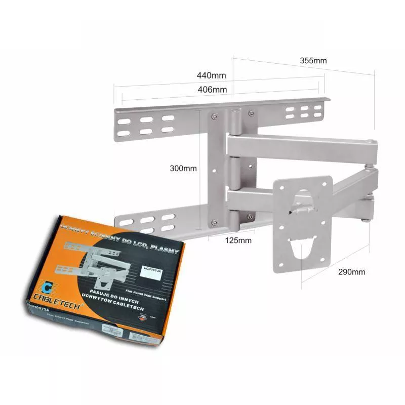 Suport Plasma / LCD negru Cabletech – IoElectronice.ro [4]