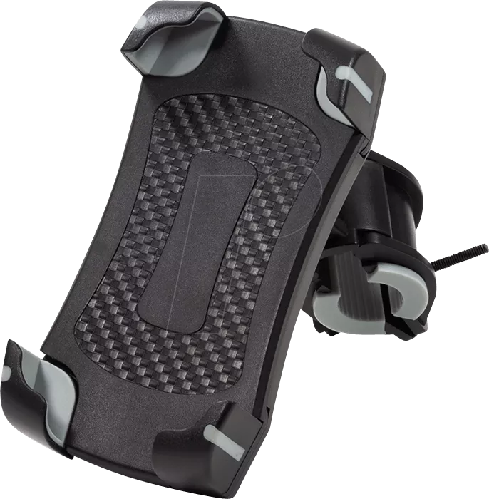 Suport telefon pentru bicicletă 60-90mm LOGILINK AA0120, fixare pe ghidon, culoare neagră, accesorii bike holder [3]