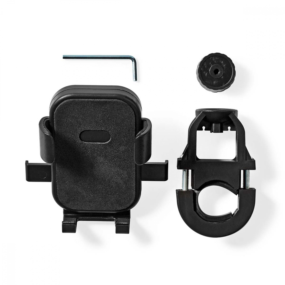 Suport Telefon Bicicletă Nedis, Reglabil, 7" | Montare Ușoară, 360° Rotire, Negru [4]