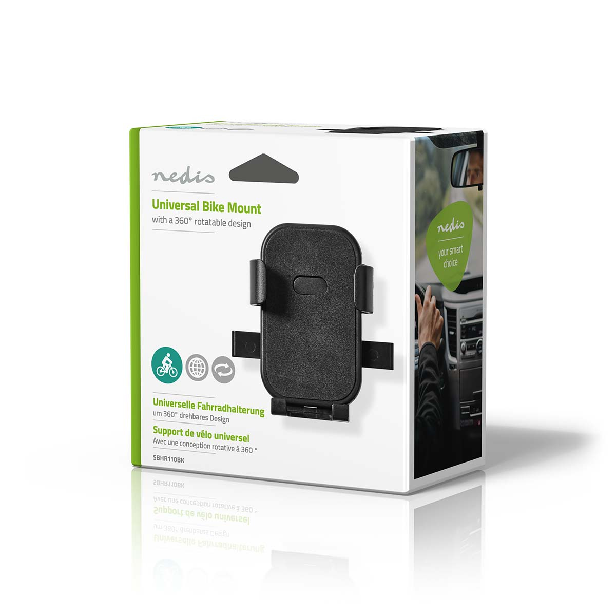 Suport telefon pentru bicicleta max 7" Nedis - IoElectronice.ro [6]