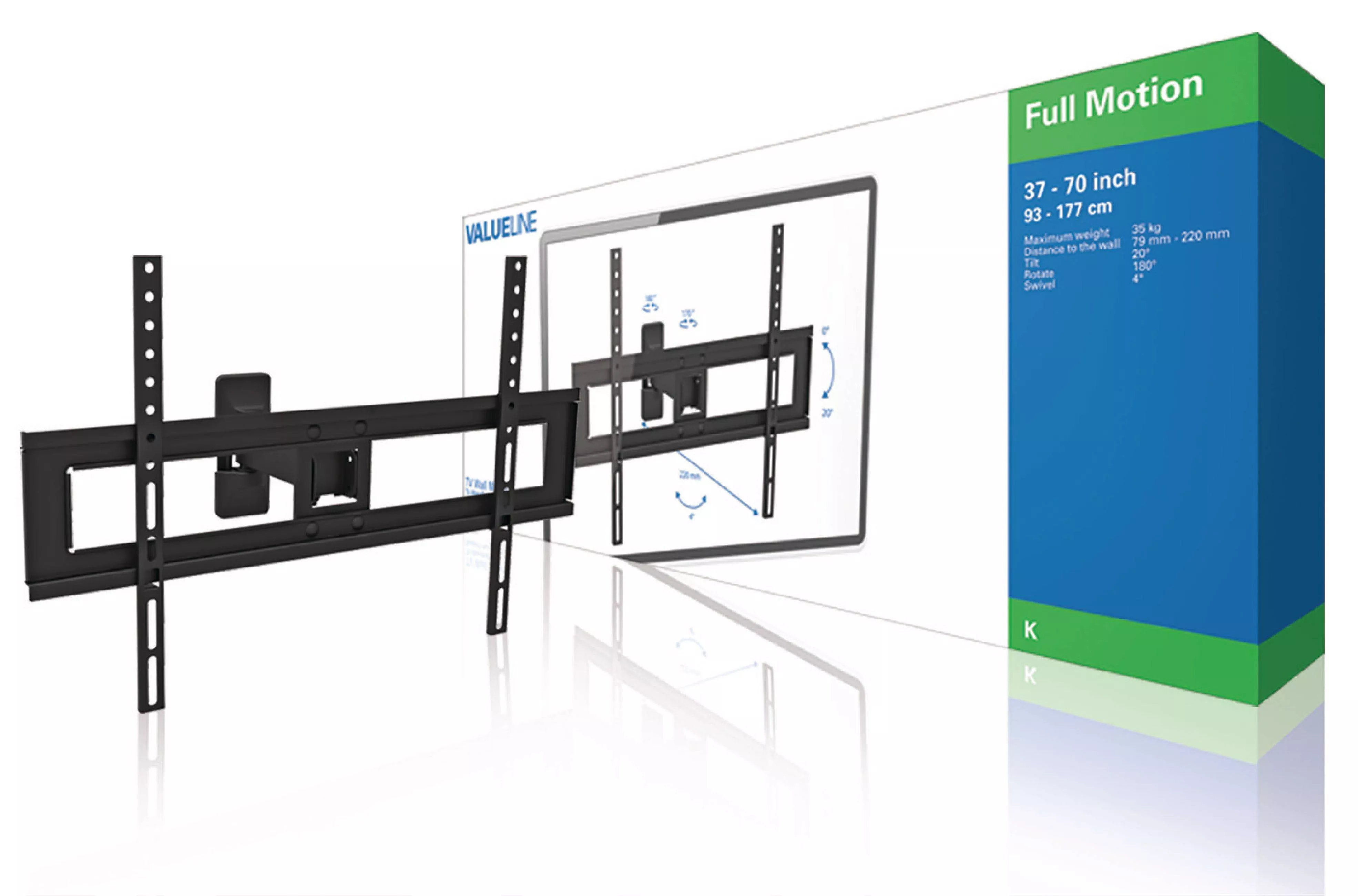 Suport TV de perete 37-70" 35kg Valueline – IoElectronice.ro [7]