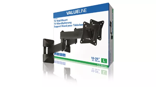 Suport TV fixare pe perete 10-26" 25-66cm 15kg VALUELINE [2]