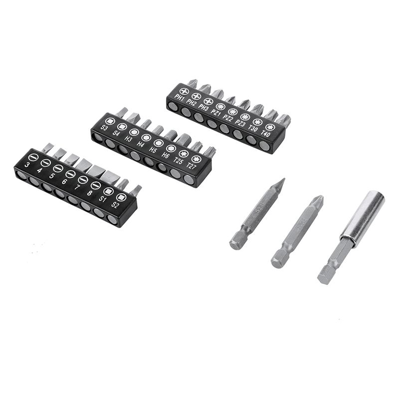 Șurubelniță cu acumulator 3.6V 1300mAh 27 capete REBEL RB-1001 – IoElectronice.ro [2]