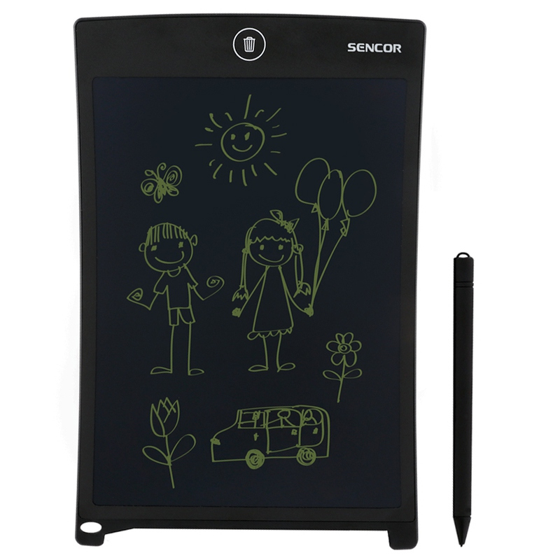 Tableta grafică pentru copii 8.5" XU STYLUS SENCOR S-SXP020BK – Ecran LCD durabil, stilus inclus, ușor de folosit [2]