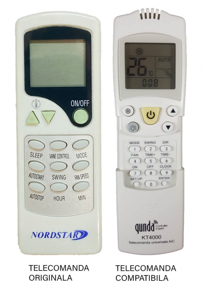 Telecomanda Universală Aer Condiționat Nordstar ZH/LW-01 – Compatibilitate și Funcții Complete [1]