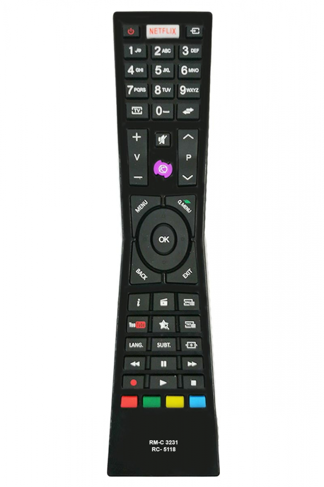 Telecomandă compatibilă TV Vestel RM-C3231 IR 1423 – Originală, Funcțională și Ușor de Folosit [1]