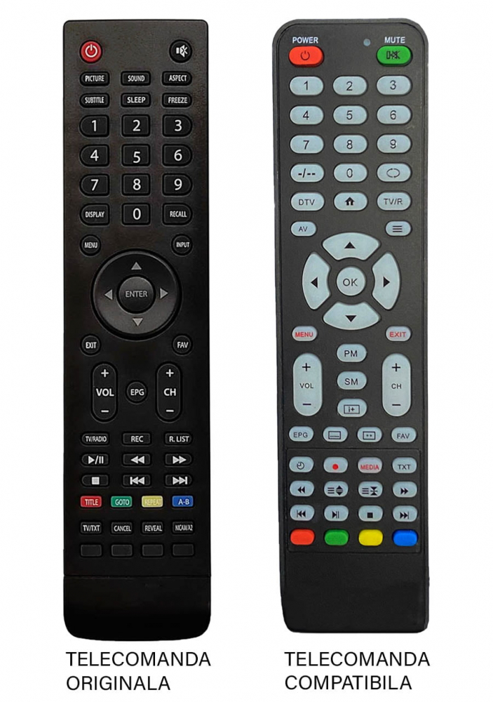 Telecomandă Compatibilă Walton 32WA5100 - Receptor Original, Funcționează Perfect [1]