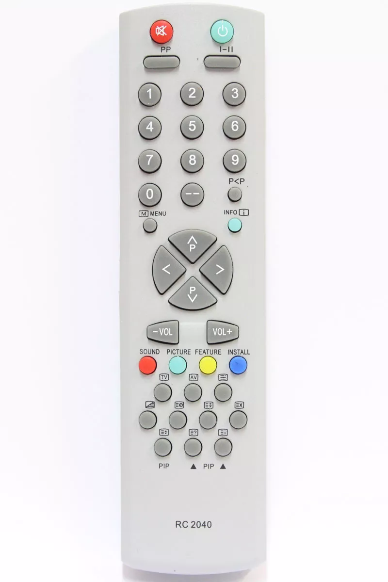 Telecomanda EUROCOLOR TV 2040 MARE Vestel model RC 2040 pentru televizoare, 3 butoane [1]