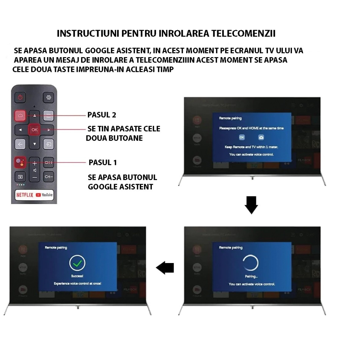 Telecomanda TCL RC802V cu Bluetooth si Functie Vocala – IoElectronice.ro [2]