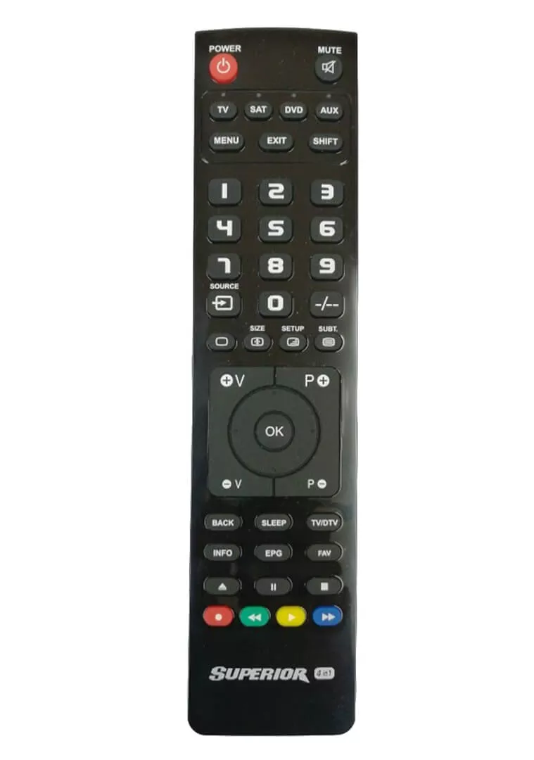 Telecomandă SUPERIOR 212 universală pentru TV/AC IR, compatibilitate OEM, lungime standard, control simplu. [2]