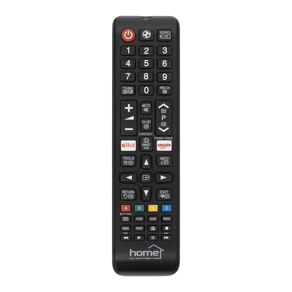 Telecomandă Samsung Precodat, Fără Configurare, Compatibil Televizoare Samsung, Alimentare cu 2 Baterii AAA [1]