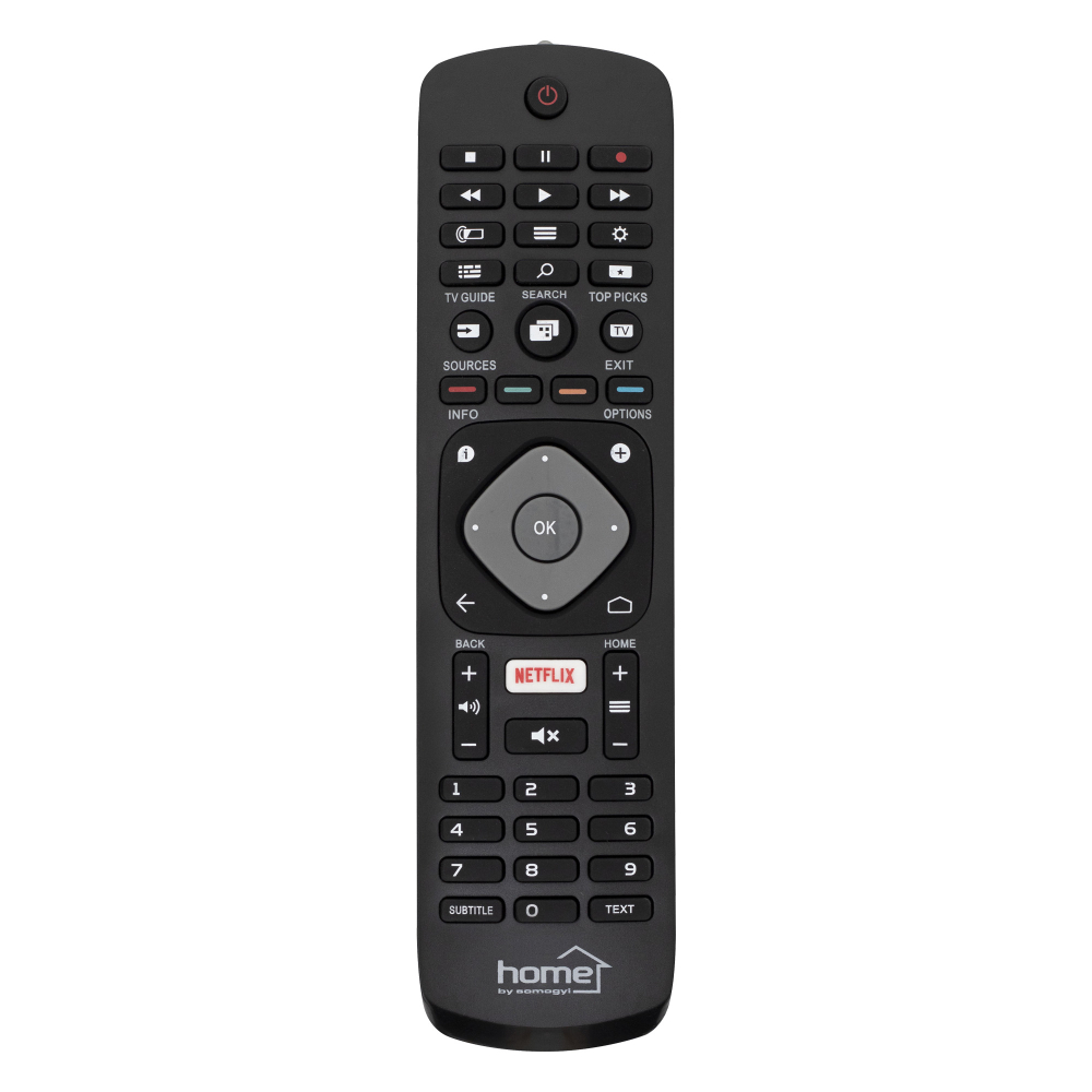 Telecomanda precodată pentru televizoare smart Philips, fără configurare, alimentare 2x AAA (baterii neincluse) [1]